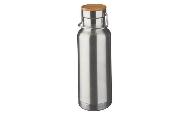 Thor 480 ml copper vacuum insulated water bottle Silver