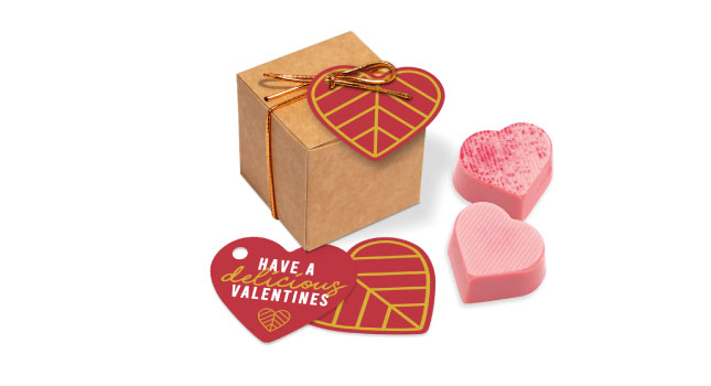 Thumbnail for Valentines Eco cube heart truffles