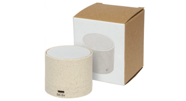 Wheat straw bluetooth speaker