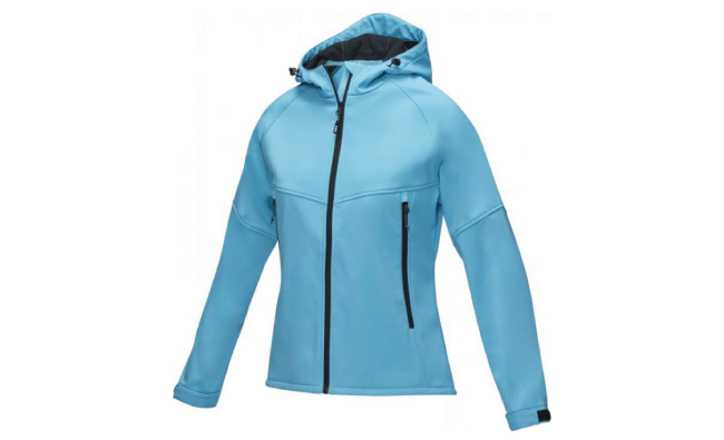Women's GRS recycled softshell jacket (Blue)