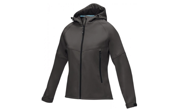 Women's GRS recycled softshell jacket (Grey)