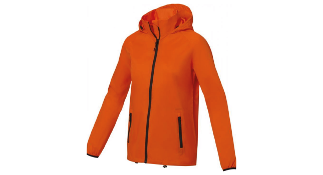 Women's lightweight jacket orange