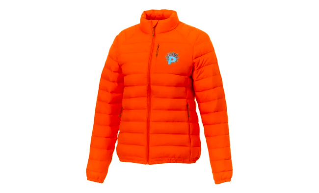 Women's Puffer Jacket orange