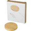 10W bamboo magnetic wireless charging pad