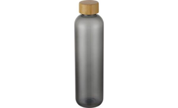 Charcoal recycled plastic water bottle