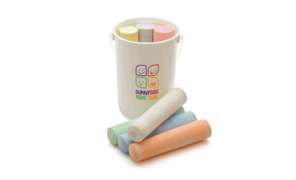 7 piece jumbo coloured chalk set