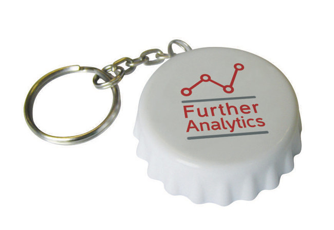Bottle top opener keyring