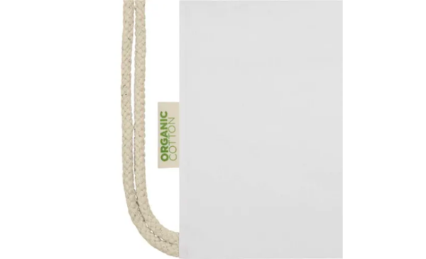 Remove  Organic Coloured Cotton Drawstring Backpack