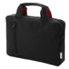 Recycled PET conference bag (red and black)